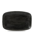 Блюдо прямоугольное без борта  CHEFS Stonecast Patina Iron Black PAIBXP141