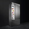 Отдельностоящий холодильник Smeg RF396RSIX фото