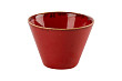 Чаша коническая  d 12 см h 8 см 400 мл фарфор цвет красный Seasons (368211)