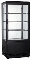 Шкаф-витрина холодильный Cooleq CW-70 Black в Москве , фото 1