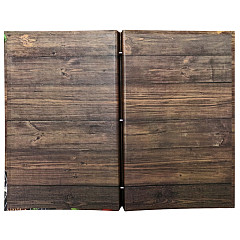 Папка для меню Luxstahl «Бургер» из кашированного картона, фото 2