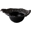 Салатник «коралл»  Raw Design by RBC 18,5x16x7,6 см, каменная керамика, цвет черный (RD19160)