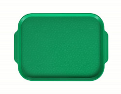 Поднос столовый с ручками Luxstahl 450х355 мм светло-зеленый фото