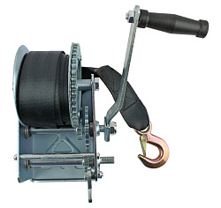 Лебедка ручная Shtapler FD-2500 (1130кг, 10м, лента) в Москве , фото 3