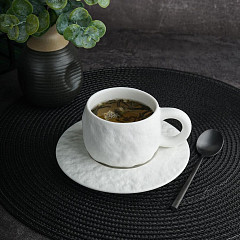 Блюдце чайное P.L. Proff Cuisine d 15 см (для чашки арт. 81221800) White Matt Panasia (81222050) в Москве , фото 3