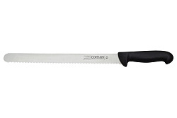 Нож для тонкой нарезки Comas 30 см, L 42,8 см, нерж. сталь / полипропилен, цвет ручки черный, Carbon (10085) в Москве , фото