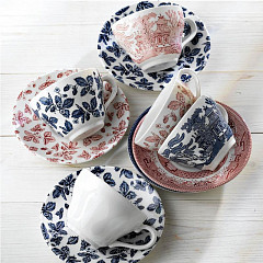 Блюдце Churchill 14,1см Vintage Prints, цвет Georgian WHGTS1 в Москве , фото 7