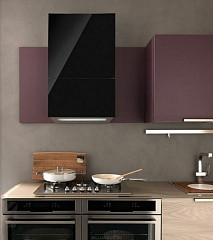 Пристенная вытяжка Falmec Ghost Glass Black 60 в Москве , фото 5