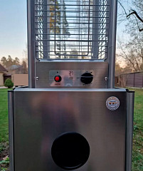 Уличный газовый обогреватель WWT 13S Stainless steel в Москве , фото 3