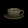Чайная пара Corone 300мл, серый Luminare фото