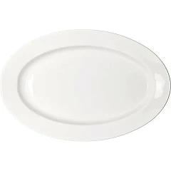 Блюдо овальное Kunstwerk фарфор ,H=28,L=350,B=270мм белый (03020714) в Москве , фото 1