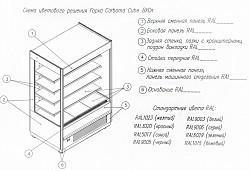 Холодильная горка Полюс FC 20-07 VV 0,6-1 в Москве , фото 3