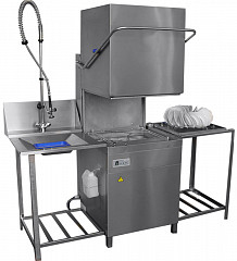 Купольная посудомоечная машина Гродторгмаш МПУ-700М со столами в Москве , фото 1