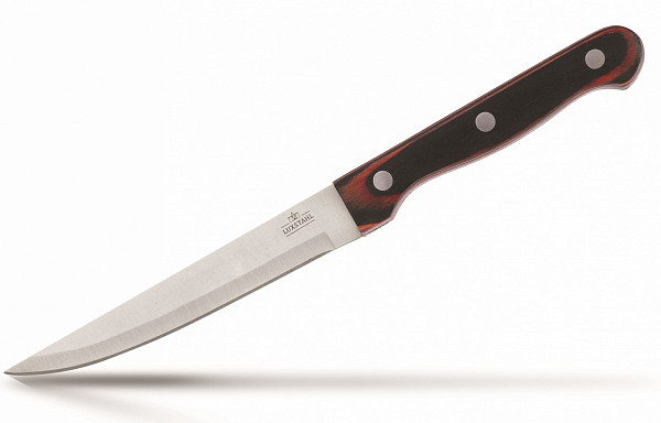 Нож для овощей Luxstahl 115 мм Redwood фото