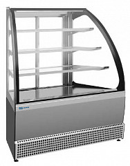Витрина кондитерская Kayman KВК-1200МУ Люкс Нержавейка в Москве , фото