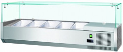 Холодильная витрина для ингредиентов Koreco VRX1400380(395II) фото