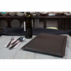 Блюдо для стейка P.L. Proff Cuisine Black Star 42*28*1,6 см в Москве , фото 3
