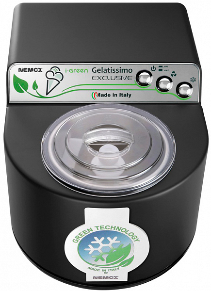 Мороженица Nemox Gelatissimo Exclusive Black i-Green фото