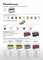 Холодильная витрина Полюс GС75 SM 1,5-1 9006-9003 (Colore) в Москве , фото 2