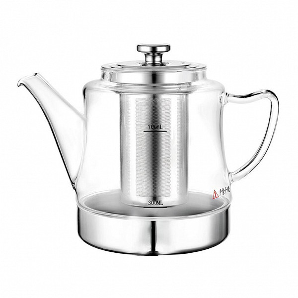 Чайник P.L. Proff Cuisine 1800 мл с фильтром термостекло фото