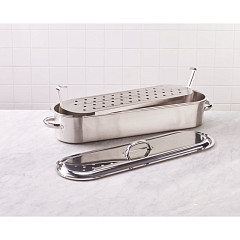 Форма для приготовления рыбы Paderno 46х15,5х10,5 см на пару 41964-45 в Москве , фото 4