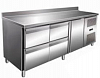 Стол морозильный Cooleq GN3240BT бортик 4 ящика+1 дверь фото