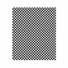 Упаковочная бумага Garcia de Pou Черно-белая клетка, 28*34 см, 1000 шт/уп, жиростойкий пергамент в Москве , фото