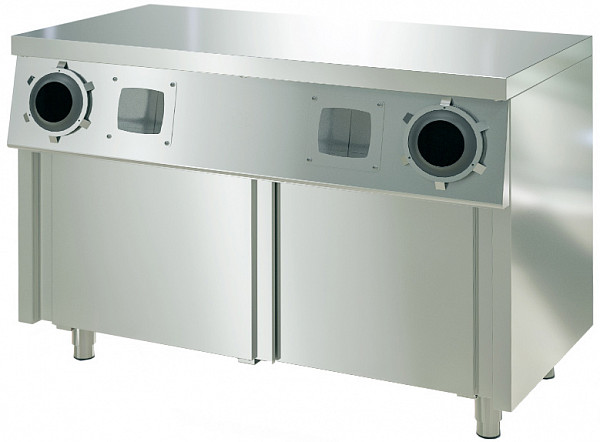 Стол-тумба с диспенсерами для стаканов Atesy СТД-2/1200-2 купе фото