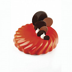 Форма кондитерская Pavoni CALEIDON, силикон, d 18 см, h 4,5 см в Москве , фото 1