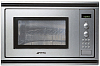 Встраиваемая микроволновая печь Smeg FME24X-2 фото