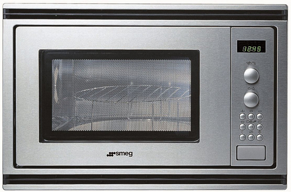 Встраиваемая микроволновая печь Smeg FME24X-2 фото