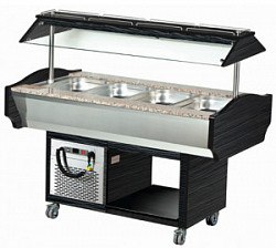 Салат-бар охлаждаемый Eqta SB 4C (Wenge) в Москве , фото