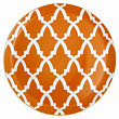 Тарелка обеденная  MOROCCO DS.3 24 см оранжевый (162925)