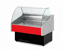 Холодильная витрина Golfstream Двина slim CS 150 ВСн красная в Москве , фото 1