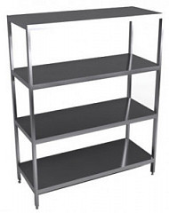 Стеллаж iRon Ст4С 1400*500*1800 (заканчивается полкой) фото