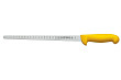 Нож для тонкой нарезки  28 см, L 40 см, нерж. сталь / полипропилен, цвет ручки желтый, Carbon (10126)