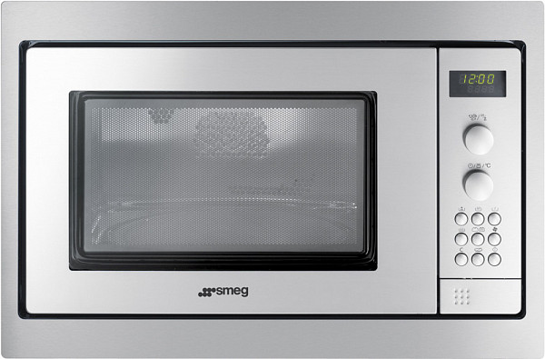 Встраиваемая микроволновая печь Smeg FMC24X-2 фото