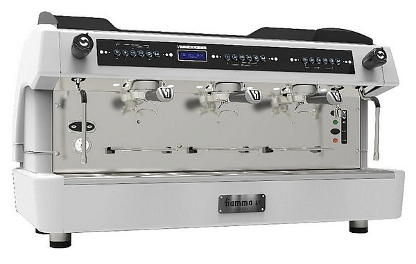Рожковая кофемашина Fiamma Compass 3 DB TC White фото