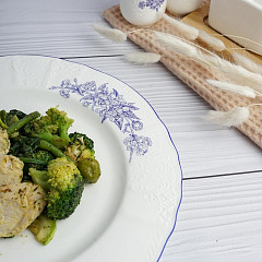 Тарелка мелкая P.L. Proff Cuisine d 27 см h1,7 см Sea Flower (81222314) в Москве , фото 2