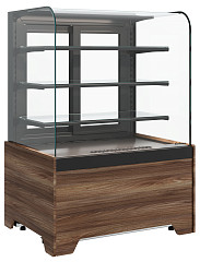 Витрина кондитерская Полюс KR70 VM 0,9-1 LIGHT (9005) в Москве , фото 2