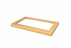 Столешница для тв-к Kayman Gusto 1270х900 правая (дерево) в Москве , фото