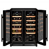 Винный шкаф двухзонный Climadiff CBU40D1B фото