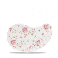 Блюдо сервировочное Запятая Churchill 26,5х17см, Vintage Prints, Cranberry Rose Chintz RCCATE1 в Москве , фото 1