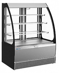 Витрина кондитерская Kayman KВК-950М открытая Люкс черный в Москве , фото