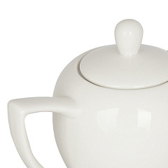 Чайник с крышкой Petye Classic Round 400 мл, белый HR-TEP-400 в Москве , фото 3