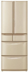 Холодильник Hitachi R-SF 48 GU T Светло-коричневый фото