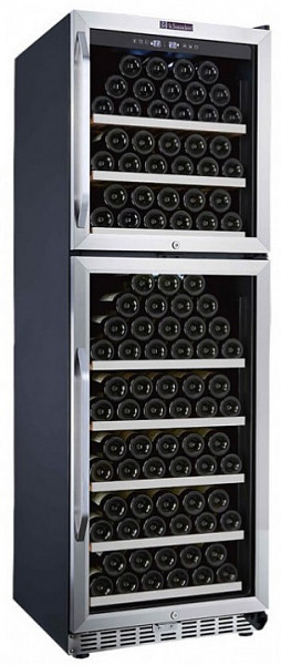 Двухзонный винный шкаф La Sommeliere MZ2V165 фото