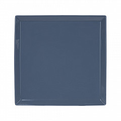 Тарелка квадратная Corone Colore 10,75'' 275мм синяя в Москве , фото