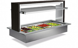 Ванна охлаждаемая Enofrigo DROP IN DOGE ISOLA 2000 RF ВЕНГЕ A1DOGEKRF20P/W в Москве , фото