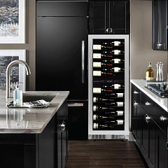 Винный шкаф двухзонный Dunavox DX-104.375DSS в Москве , фото 5